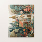 Verzaubertes Buchhaus Puzzle (Vertikal)