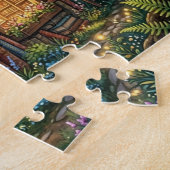 Verzaubertes Buchhaus Puzzle (Seite)