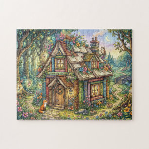 Verzaubertes Buchhaus Puzzle