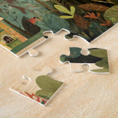 Verzaubertes Buchhaus Puzzle (Seite)