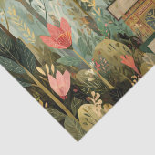Verzaubertes Buchhaus Seidenpapier (Detail)