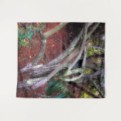 Verzaubertes Clearing Wandteppich (Vorderseite (Horizontal))