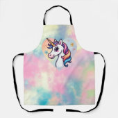Verzaubertes Einhorn Schürze (Vorderseite)