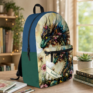 Verzaubertes Fabelwesen Bedruckter Rucksack