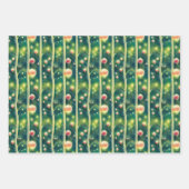 Verzaubertes Fairy Forest Wrapping Paper flaches S Geschenkpapier Set (Vorderseite 2)