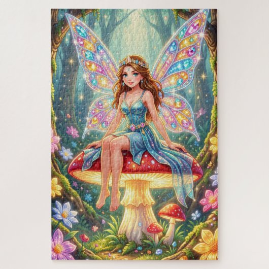 Verzaubertes Feen-Puzzle Puzzle (Vertikal)