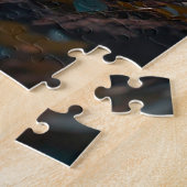Verzaubertes Feenpferd mit lebendigem Mane Puzzle (Seite)