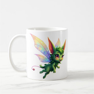 Verzaubertes Feenwesen – Magisches Wald-Elfenwesen Kaffeetasse
