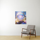 Verzaubertes Forest Crystal Orb Tapestry Wandteppich (Beispiel)
