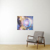 Verzaubertes Forest Crystal Orb Tapestry Wandteppich (Beispiel (Horizontal))