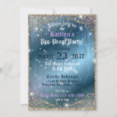 Verzaubertes Garten Vor-Abschlussball Party Einladung (Vorderseite)