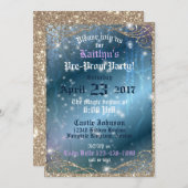 Verzaubertes Garten Vor-Abschlussball Party Einladung (Vorne/Hinten)