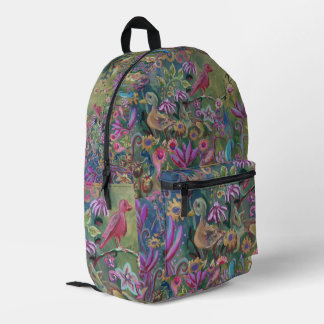verzaubertes Holz Bedruckter Rucksack