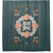 verzaubertes Holz Duschvorhang (Vorderseite)