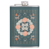 verzaubertes Holz Flachmann (Vorderseite)