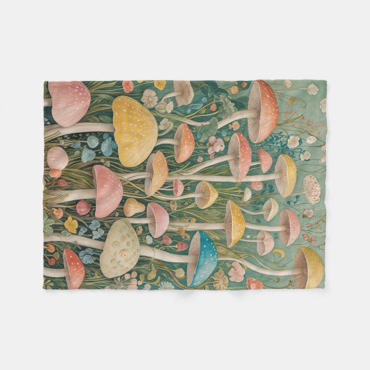 verzaubertes Holz Fleecedecke (Vorderseite (Horizontal))