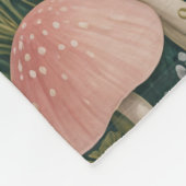 verzaubertes Holz Fleecedecke (Ecke)