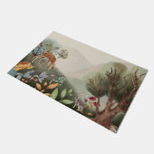 verzaubertes Holz Fußmatte (Schrägansicht)