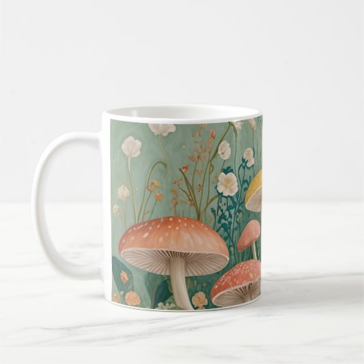 verzaubertes Holz Kaffeetasse (Links)