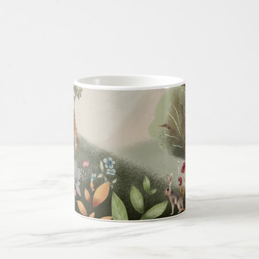 verzaubertes Holz Kaffeetasse (Mittel)