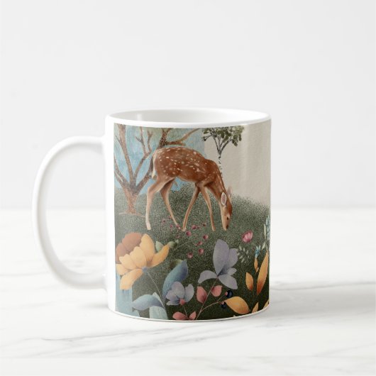 verzaubertes Holz Kaffeetasse (Links)