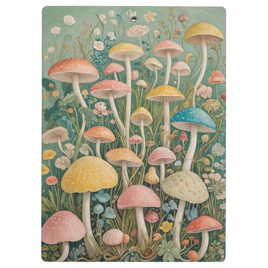 verzaubertes Holz Klemmbrett (Rückseite)