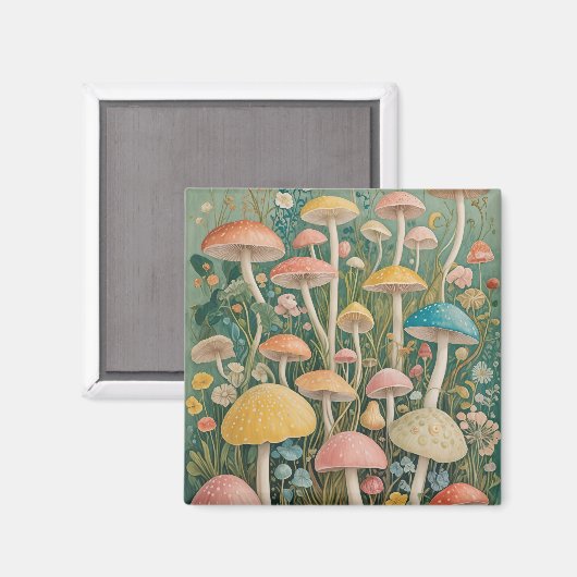 verzaubertes Holz Magnet (Vorderseite/Rückseite)