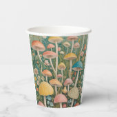 verzaubertes Holz Pappbecher (Rückseite)