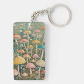 verzaubertes Holz Schlüsselanhänger (Rückseite)