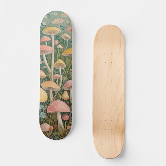 verzaubertes Holz Skateboard (Vorderseite)