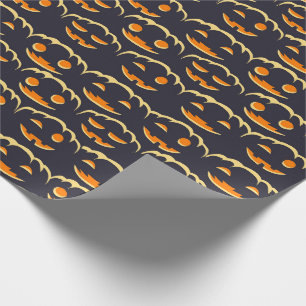 Verzaubertes Jack-O'-Lantern-Schleifpapier Geschenkpapier