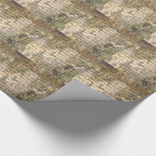 Verzaubertes Karussell Geschenkpapier (Ecke)