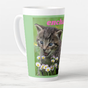 verzaubertes Kätzchen Milchtasse