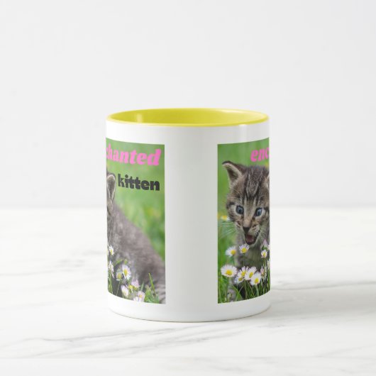 verzaubertes Kätzchen Tasse (Zentrum)