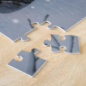 Verzaubertes keltisches Winterwald-Puzzle Puzzle (Seite)