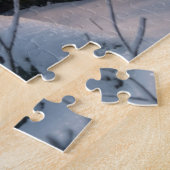 Verzaubertes keltisches Winterwald-Puzzle Puzzle (Seite)