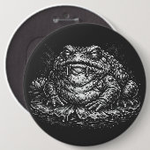 Verzaubertes Krötensiegel von BurnsInHell Button (Vorne & Hinten)