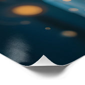 verzaubertes Lichtportrait Poster (Ecke)