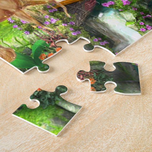 Verzaubertes magisches Einhorn Puzzle (Seite)