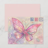 Verzaubertes Märchen Feiertagskarte (Vorne/Hinten)