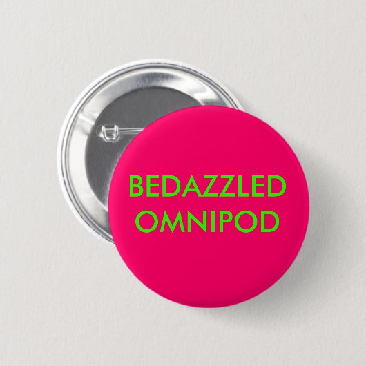VERZAUBERTES OMNIPOD BUTTON (Vorne & Hinten)