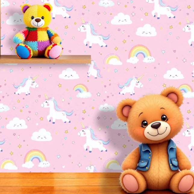 Verzaubertes Regenbogeneinhorn Tapete (Von Creator hochgeladen)