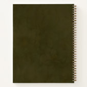 Verzaubertes Rosengarten-Feentagebuch Notizblock (Rückseite)