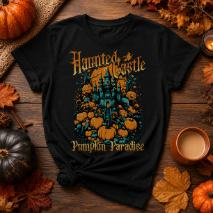 Verzaubertes Schloss — Kürbisparadies T-Shirt