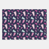 Verzaubertes Set aus 3 Folien Geschenkpapier Set (Vorderseite 3)