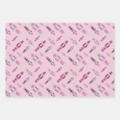 Verzaubertes Set aus 3 Folien Geschenkpapier Set (Vorderseite)