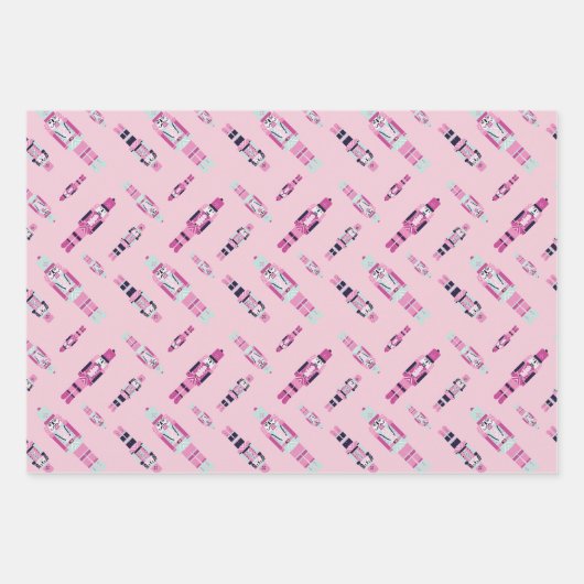 Verzaubertes Set aus 3 Folien Geschenkpapier Set (Vorderseite)