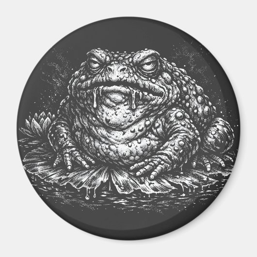 Verzaubertes Toad-Siegel von BurnsInHell Magnet (Vorne)