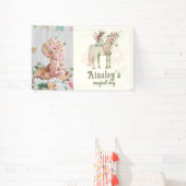 Verzaubertes Unicorn und Märchenspezifisches Foto  Banner (InSitu)