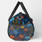 Verzaubertes Wald-Blumenmuster Duffle Bag (Rechts)